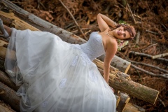 svatba-v-lese-krásná-nevěsta